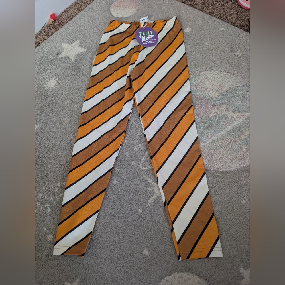 Striped Kids Leggings